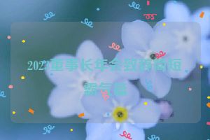 2023董事长年会致辞简短霸气篇