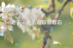 老去·老去游踪怕暂忘